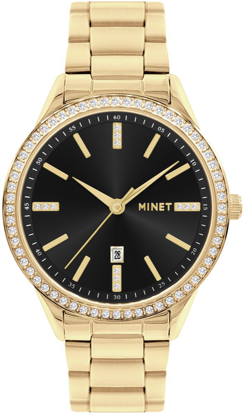 MINET Zlaté dámské hodinky Avenue MWL5320