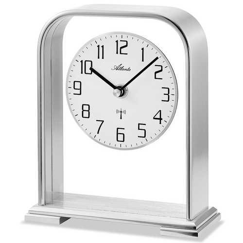 Atlanta 3119/19 - Stolní hodiny řízené signálem v moderním designu