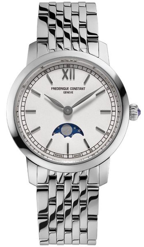 Frederique Constant Slimline Ladies Moonphase Quartz FC-206SW1S6B