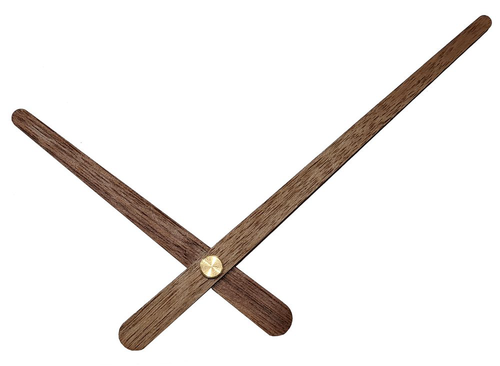 HRC81 - Kompletní hodinový strojek řízený signálem s tichým chodem včetně dřevěných ručiček