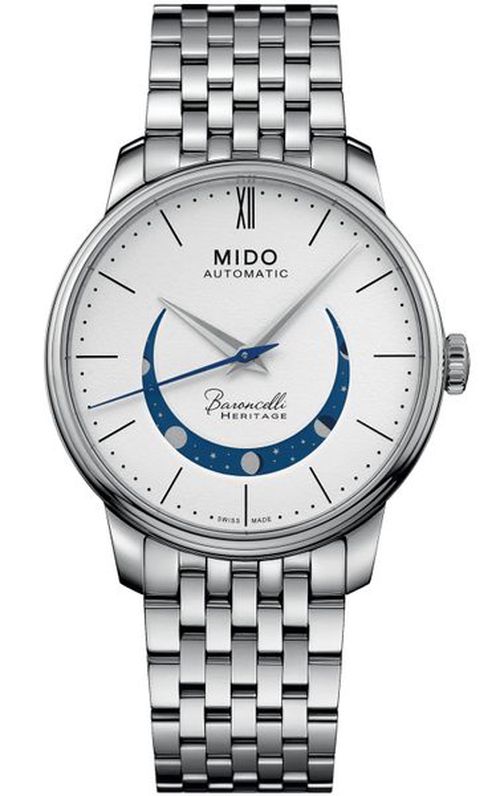 Mido Baroncelli Smiling Moon Gent M027.407.11.010.01