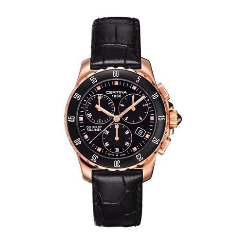 Certina DS First Lady Ceramic Chronograph C014.217.36.051.00