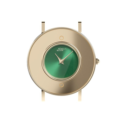 Zlaté pouzdro/zelený číselník