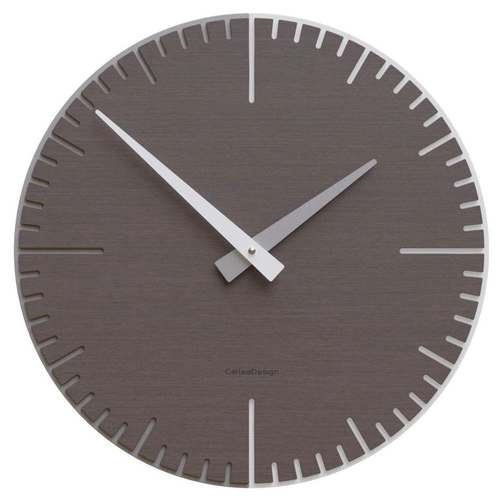 Hodiny CalleaDesign 10-025-89 Exacto 36 cm dub wengé
