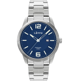 LAVVU LWM0191 Pánské hodinky se safírovým sklem DYKKER Blue