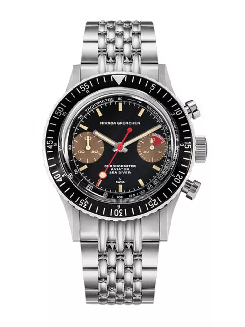 Nivada Grenchen Chronomaster Lollipop Honey Manual