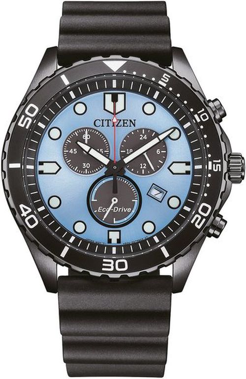 Citizen Eco-Drive Sporty Aqua Chronograph AT2567-18L