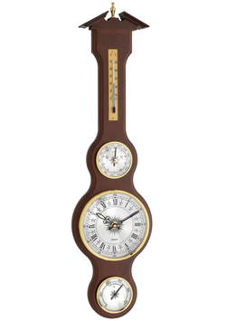 Meteostanice kaplička TFA 45.3004.03 s teploměrem, vlhkoměrem, barometrem a hodinami