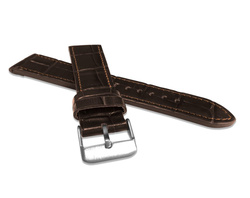 Řemínek LAVVU CROCO z luxusní kuže Top Grain LSJUC18