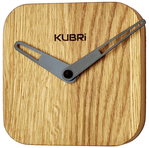 Miniaturní dubové hodiny české výroby KUBRi 0039