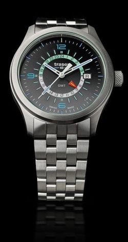 Traser Aurora GMT Silver - ocel