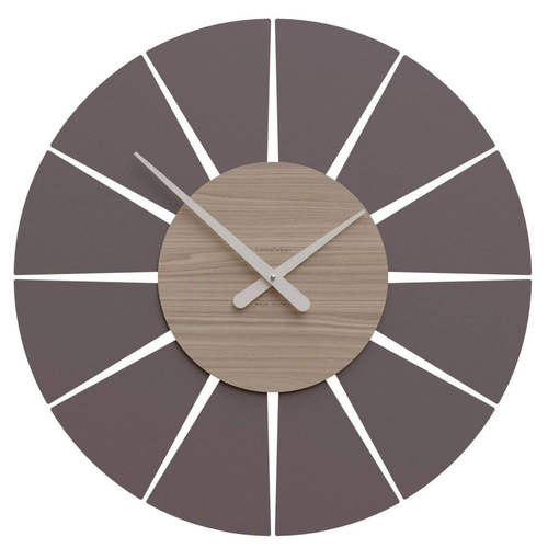 Hodiny CalleaDesign 10-212-85 Extreme M 60 cm černý ořech