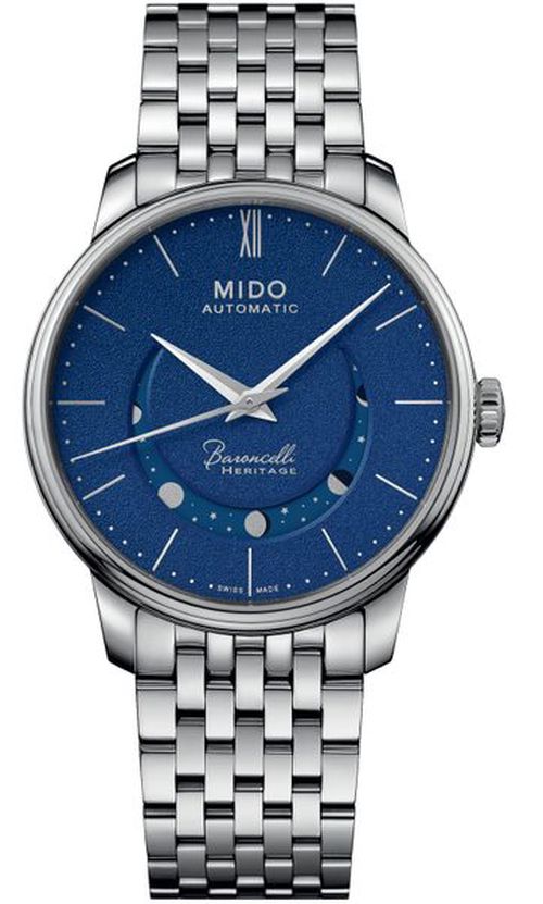 Mido Baroncelli Smiling Moon Gent M027.407.11.040.00