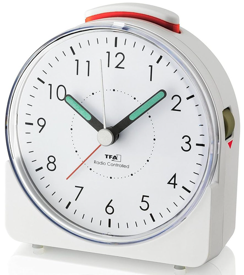 Rádiem řízený analogový budík TFA 60.1513.02 SUNRISE