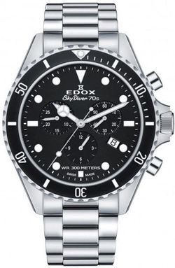 EDOX Skydiver 70s Date Quartz Chronograph 10238-3NM-NI