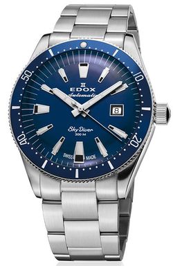 EDOX Skydiver Date Automatic 80126-3BUN-BUIN Limited Edition