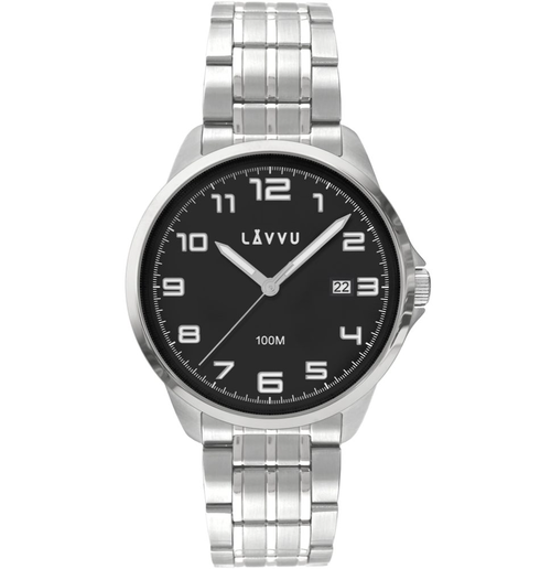 LAVVU LWM0202 Stylové pánské hodinky SORENSEN Black