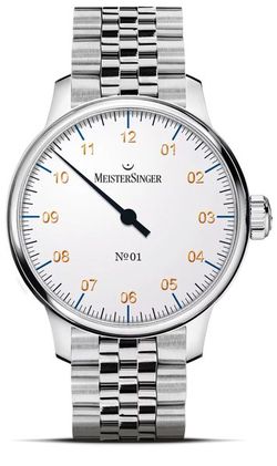 MeisterSinger N°01 AM3301G - Ocelový náramek