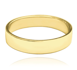 MINET Pozlacený stříbrný snubní prsten