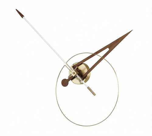 Hodiny Nomon Cris Gold White 70 cm