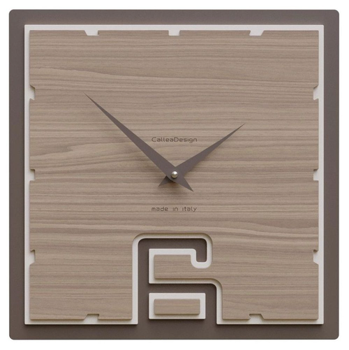 Hodiny CalleaDesign 10-004-85 Breath 30 cm černý ořech