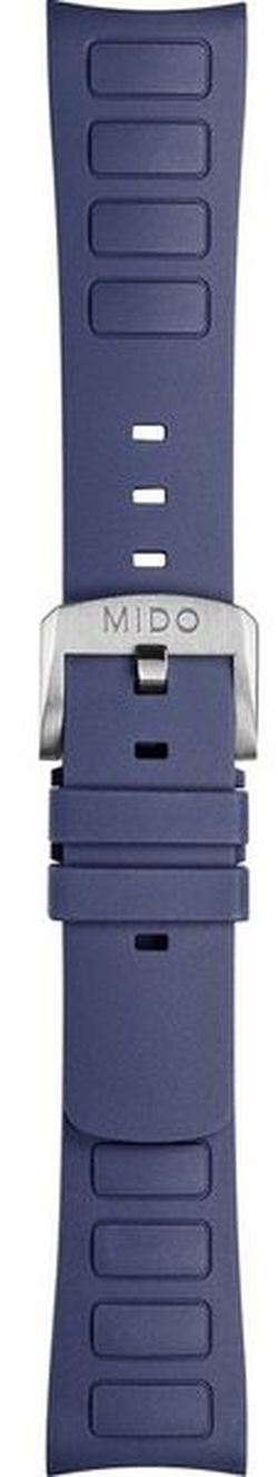 Řemínek Mido M603018728 modrý k Mido Multifort TV Big Date