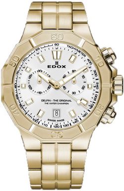 EDOX Delfin Quartz Chronograph 10113-37JM-AID