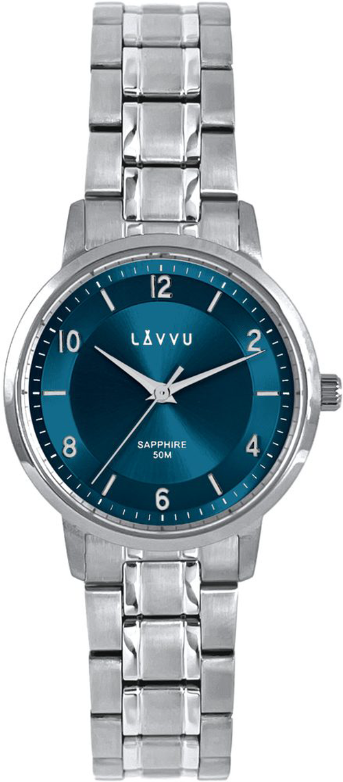 LAVVU Stříbrné dámské hodinky LINSELL se safírovým sklem